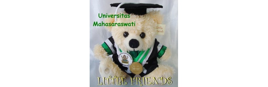 Boneka Wisuda Universitas Mahasaraswati